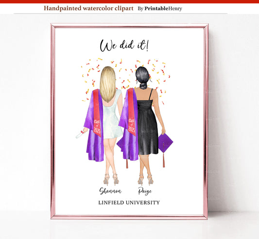 2026 Grad Girls Custom clipart