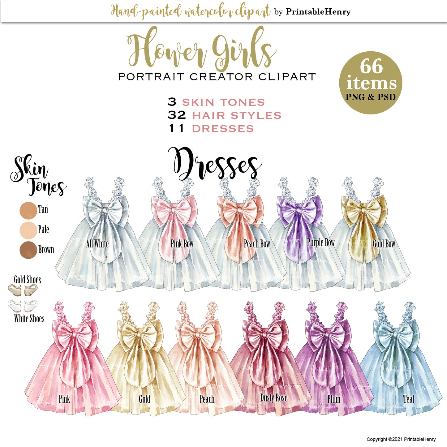 Flower Girl Custom clipart