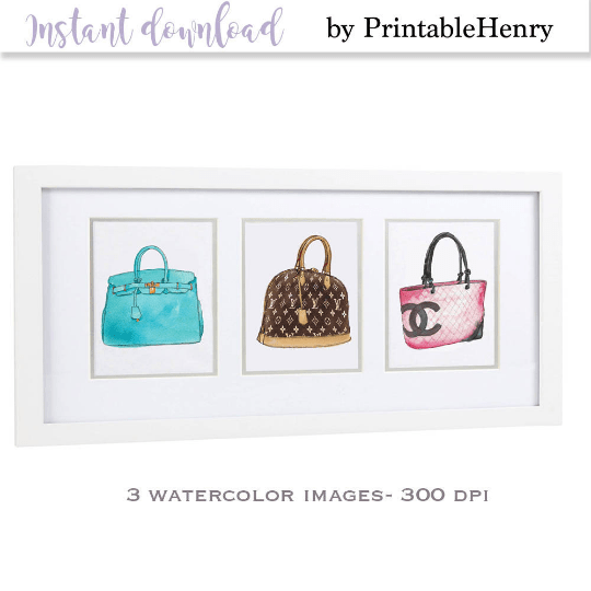 Designer Bags Printable - PrintableHenry