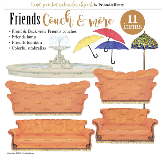 Friends Couch Background