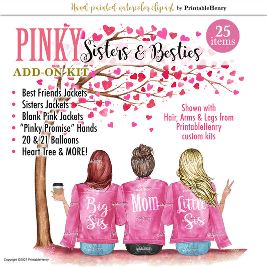 Pink Jackets Add-On kit