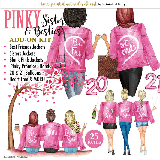 Pink Jackets Add-On kit