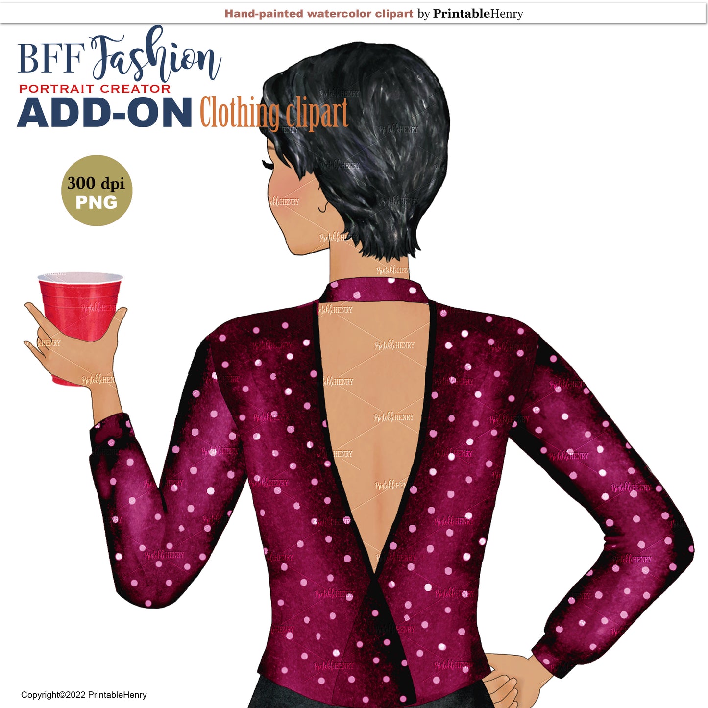 BFF Fashion Add-on clipart
