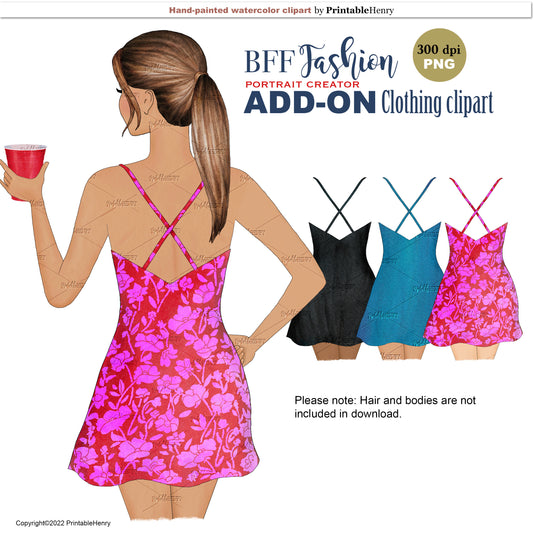 BFF Fashion Add-on clipart