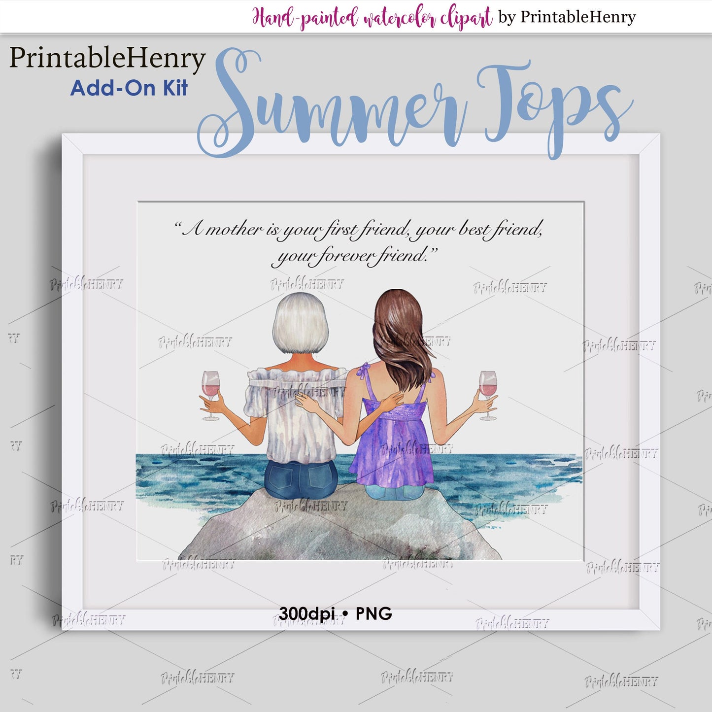 Summer Tops Add-on kit - PrintableHenry