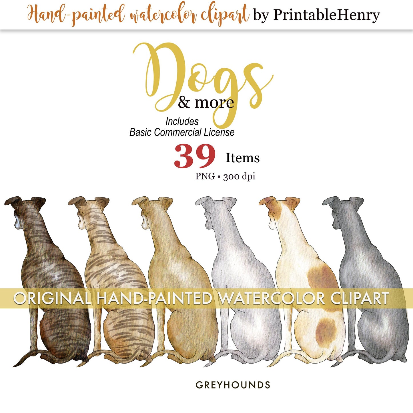 Dogs and More Custom clipart - PrintableHenry