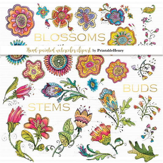 Fantasy Wildflower clipart