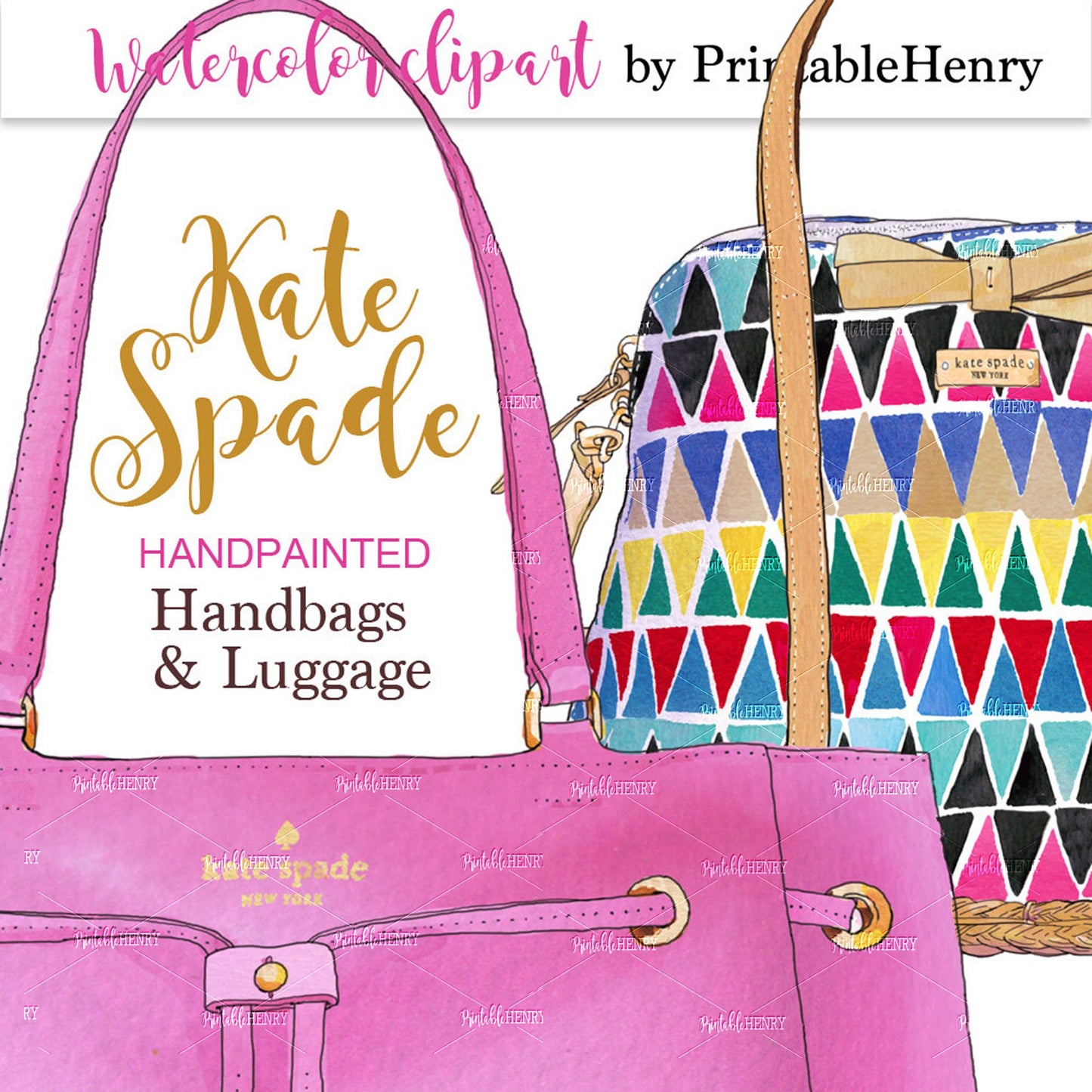 Kate Spade handbags - PrintableHenry