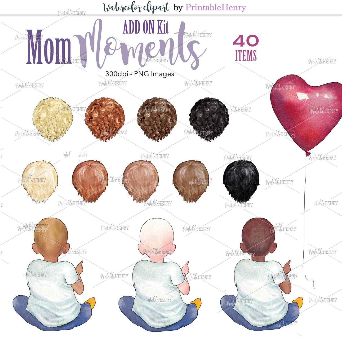 Mom Moments Add-On kit - PrintableHenry