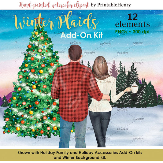 Winter Plaids Add-On kit