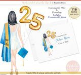 2025 Grad Girls Custom clipart