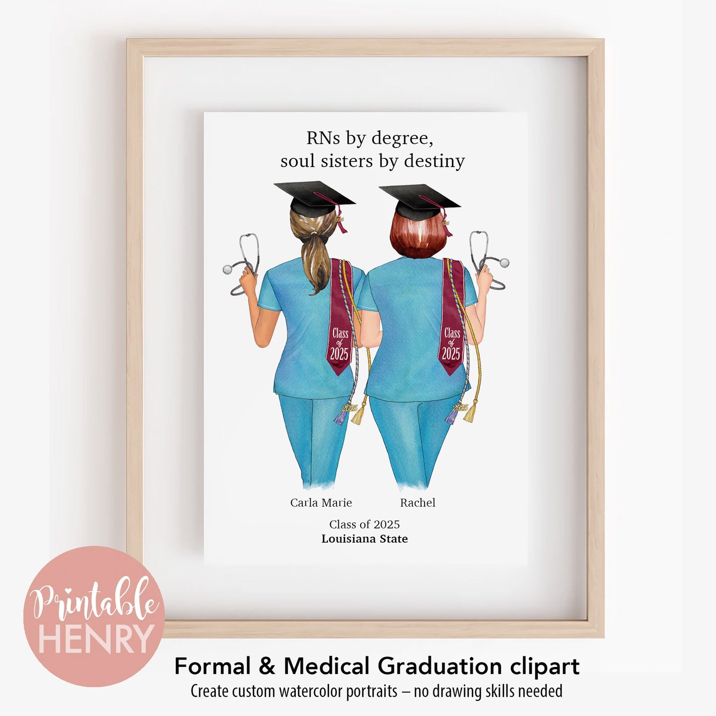 2025  Graduates (Medical & Formal) clipart