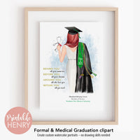 2025  Graduates (Medical & Formal) clipart