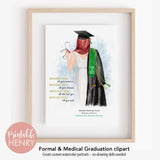 2025  Graduates (Medical & Formal) clipart
