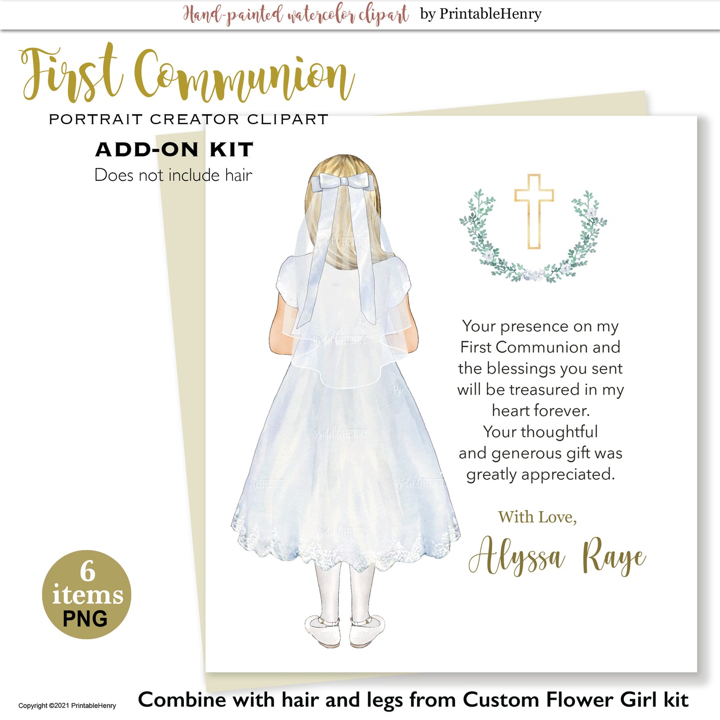 First Communion Add-on kit