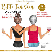 BFFs Tan Skin Tone Add-On kit