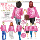 Pink Jackets Add-On kit