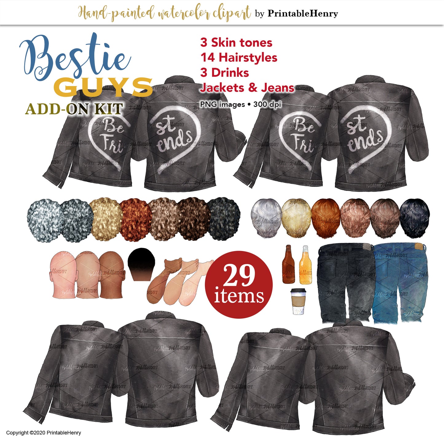 Best Guy Friend Add-On clipart