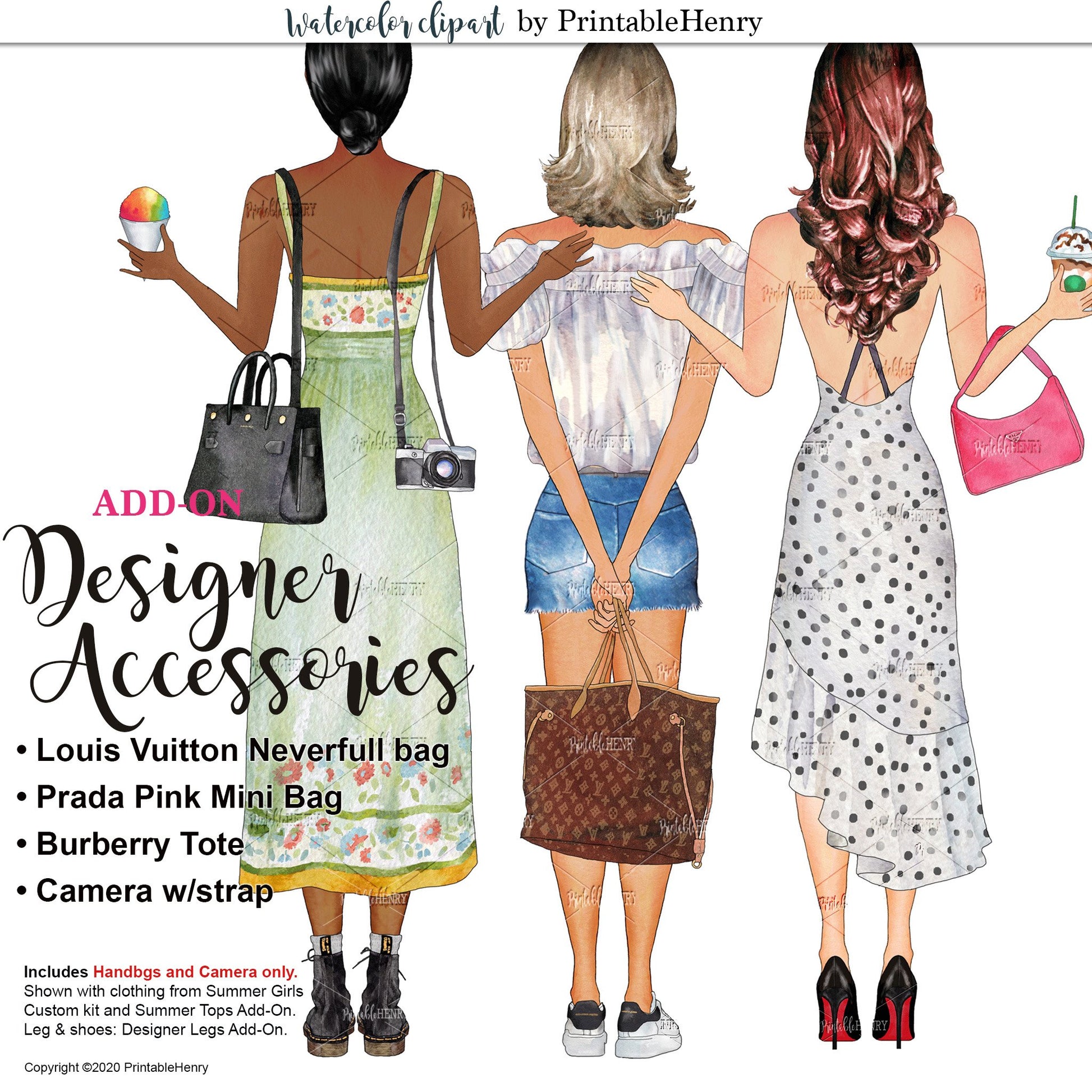 Designer Accessories Add-on kit - PrintableHenry