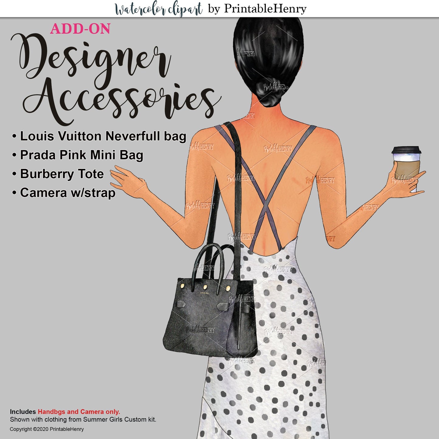 Designer Accessories Add-on kit - PrintableHenry
