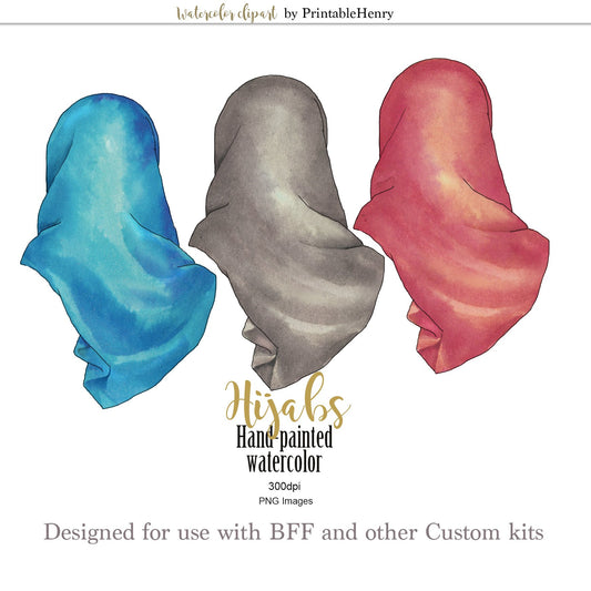 Hijab clipart - PrintableHenry