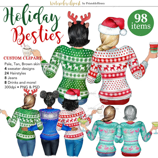 Holiday Besties Custom kit
