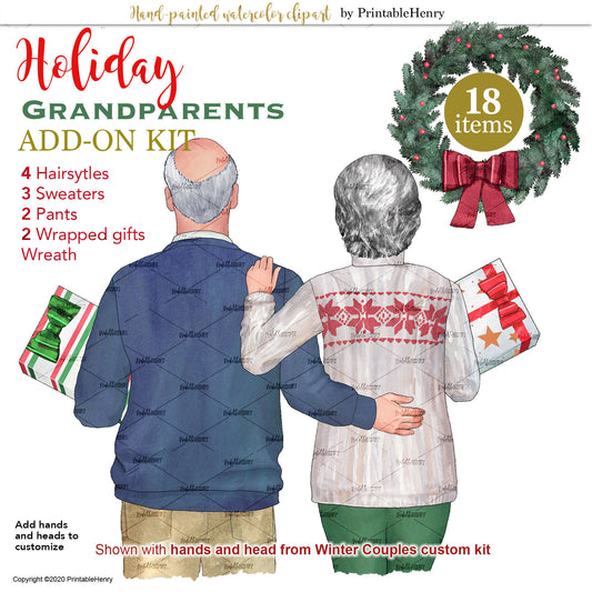 Holiday Grandparents Add-On kit