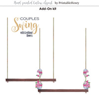 Couples Swing Add-On clipart - PrintableHenry
