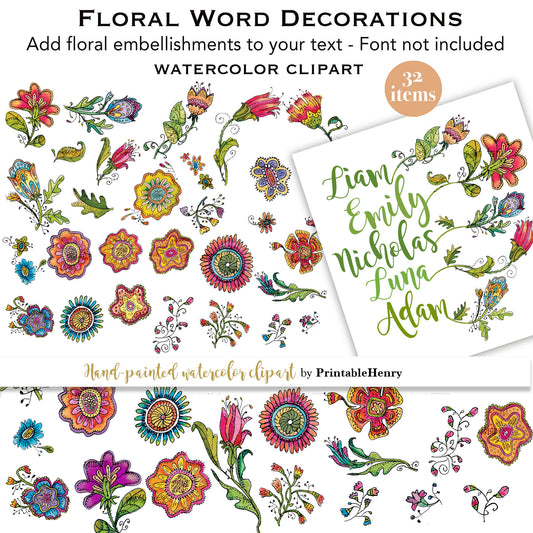 Fantasy Wildflower clipart