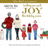 Holiday Family Add-On kit - PrintableHenry