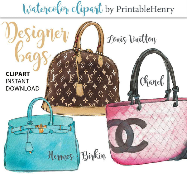 Designer Bags Printable - PrintableHenry