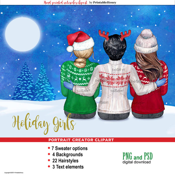 Holiday Girls Custom kit