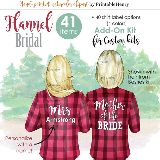 Flannel Bridal Add-On kit