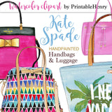 Kate Spade handbags - PrintableHenry