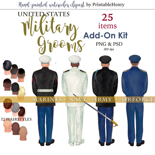 U.S. Military Groom - PrintableHenry