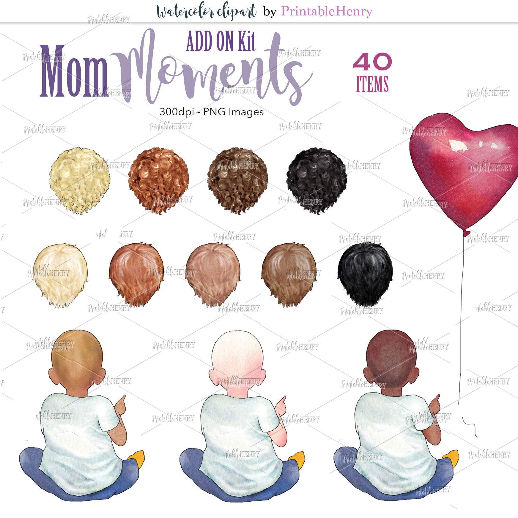 Mom Moments Add-On kit - PrintableHenry