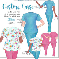 Custom Nurses Add-On kit - PrintableHenry