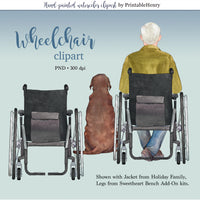 Wheelchair clipart - PrintableHenry