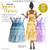 Summer Dresses Add-on kit - PrintableHenry